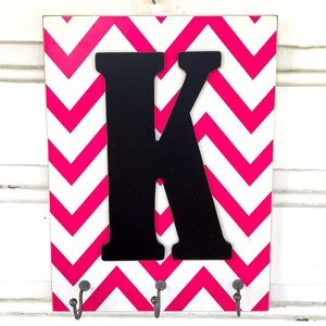 Letter K hanging wall art by FAB Starpoint